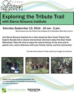 Family Nature Day flier, small