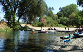 Western Gateway Park swimming hole